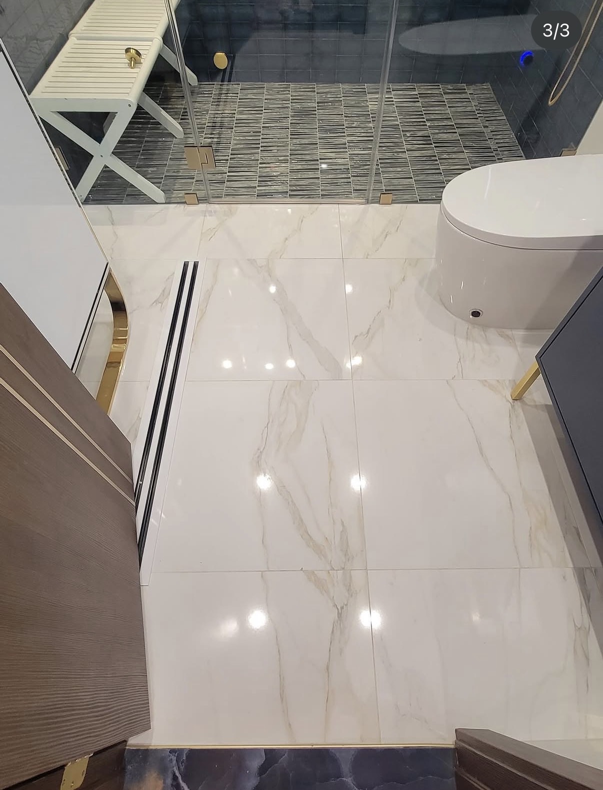 Calacatta Porcelain Floor